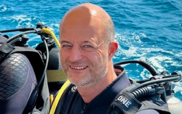 Taucherarzt Patric Behr