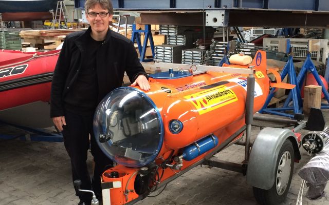 dozent professor olaf schedler uboot tauchen