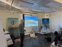 Vortrag im Flugmedizin-Kurs zu Repatriierung und Notfallmedizin