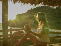 Sonnenuntergang im Sangat Island Dive Resort auf Palawan während des Kompaktkurses Tauchmedizin 2027