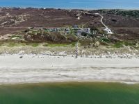 Luftaufnahme von Sylt mit Strand, Dünen und Akademie am Meer während des ACLS- und PALS-Kurses