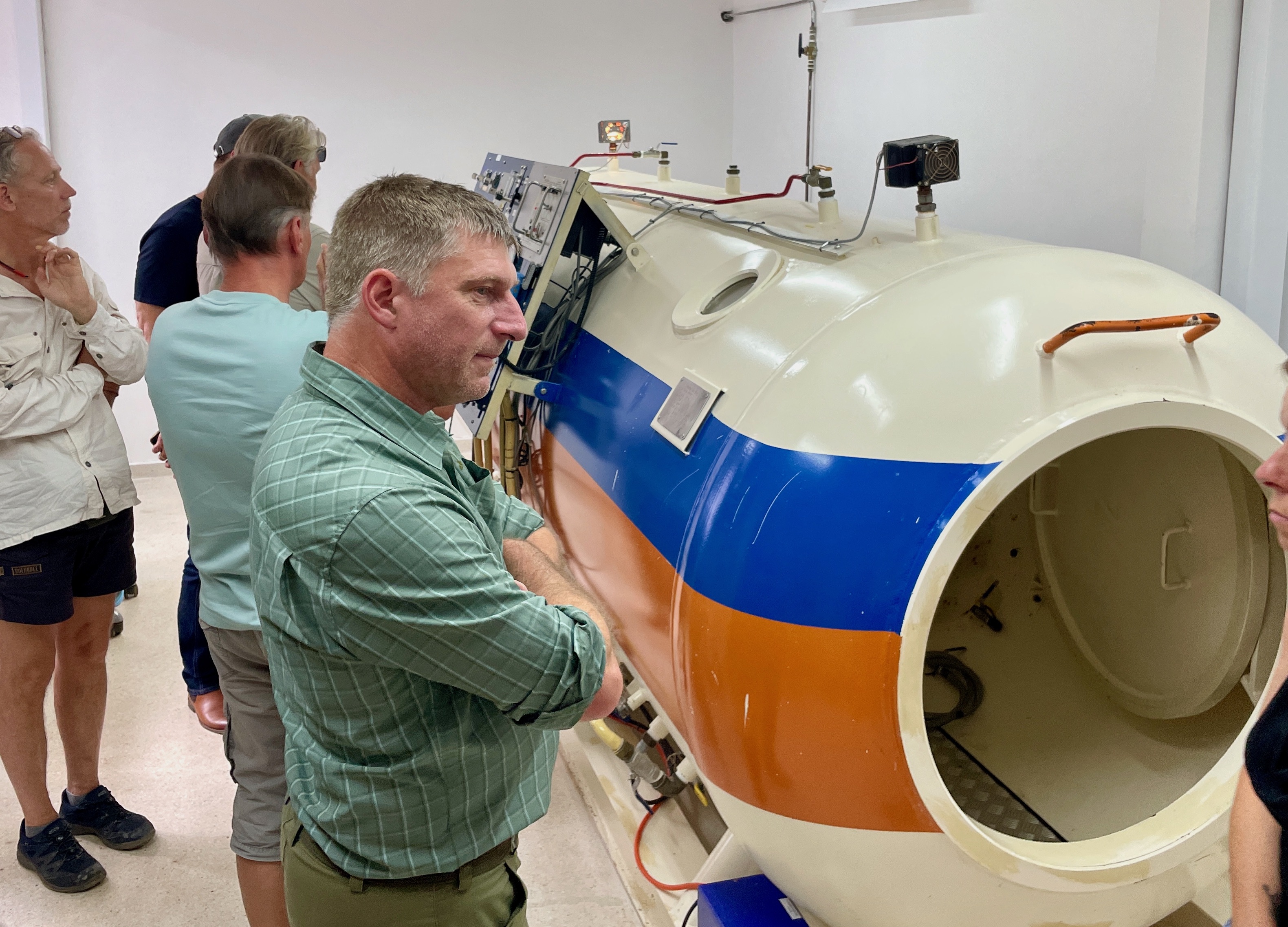 Ärztliche Fortbildung Tauchmedizin an einer hyperbaren Druckkammer